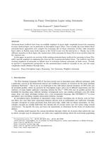 Reasoning in fuzzy description logics using automata