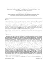 Algorithms for Reasoning in Very Expressive Description Logics under Infinitely Valued Gödel Semantics