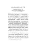 Temporal Query Answering in the Description Logic EL (extended abstract)