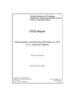Subsumption and Instance Problem in ELH w.r.t. General TBoxes