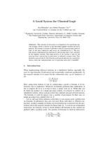 A Local System for Classical Logic
