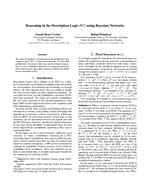 Reasoning in the Description Logic BEL using Bayesian Networks