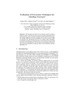 Evaluation of Extraction Techniques for Ontology Excerpts