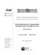 Strong Equivalence for Argumentation Semantics based on Conflict-free Sets