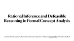 Slides: Rational Inference in Formal Concept Analysis