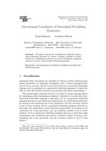 Descriptional Complexity of Generalized Forbidding Grammars