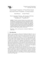 Descriptional Complexity of Three-Nonterminal Scattered Context Grammars: An Improvemen