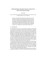 Adapting Fuzzy Formal Concept Analysis for Fuzzy Description Logics