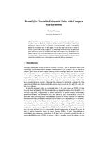 From EL to Tractable Existential Rules with Complex Role Inclusions