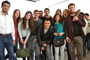 EMCL students at student's workshop 2014