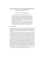 Optimizations for the role-depth bounded least common subsumer in el+