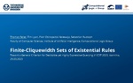 Slides: Finite-Cliquewidth Sets of Existential Rules – Toward a General Criterion for Decidable yet Highly Expressive Querying