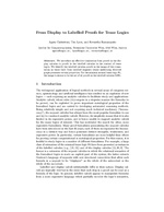 From Display to Labelled Proofs for Tense Logics