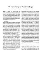 On Metric Temporal Description Logics