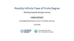 Slides: For­mal­iz­ing Pos­si­bly In­fi­nite Trees of Finite De­gree