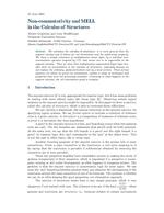 Non-commutativity and MELL in the Calculus of Structures