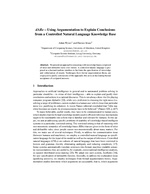 dARe -- Using Argumentation to Explain Conclusions from a Controlled Natural Language Knowledge Base
