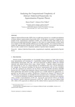 Analyzing the Computational Complexity of Abstract Dialectical Frameworks via Approximation Fixpoint Theory