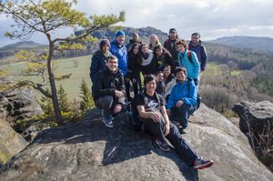 Hiking tour in Saxonian Switzerland, February 2016