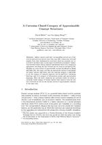 A cartesian closed category of approximable concept structures