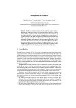 Morphisms in Context