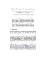 VLog: A Rule Engine for Knowledge Graphs