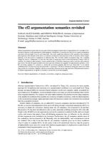 The cf2 argumentation semantics revisited