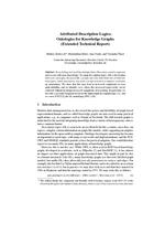 Attributed Description Logics: Ontologies for Knowledge Graphs