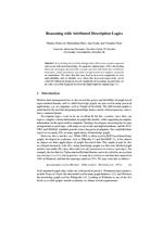 Reasoning with Attributed Description Logics
