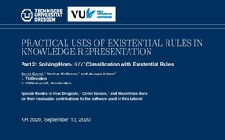 Slides for Part 2: Reasoning Beyond Polynomial Time