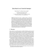 Query-Based Access Control for Ontologies