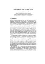 Data Complexity in the EL family of DLs
