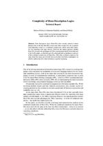 Complexity Boundaries for Horn Description Logics