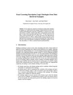 Exact Learning Description Logic Ontologies from Data Retrieval Examples