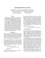 Updating Description Logic ABoxes