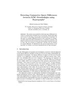 Detecting Conjunctive Query Differences between ELHr-Terminologies using Hypergraphs