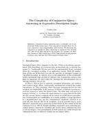 The Complexity of Conjunctive Query Answering in Expressive Description Logics