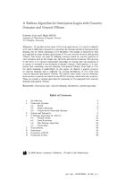 A Tableau Algorithm for DLs with Concrete Domains and GCIs