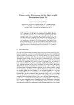 Conservative Extensions in the Lightweight Description Logic EL