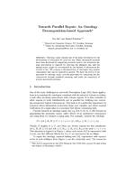 Towards Parallel Repair: An Ontology Decomposition-based Approach