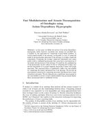 Fast Modularisation and Atomic Decomposition of Ontologies using Axiom Dependency Hypergraphs