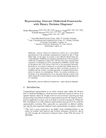 Representing Abstract Dialectical Frameworks with Binary Decision Diagrams