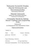 Universality Results for Spiking Neural P Systems with Cooperating Rules