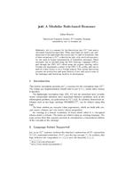 jcel: A Modular Rule-based Reasoner