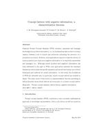 Concept lattices with negative information: A characterization theorem