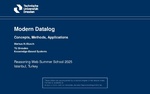 Slides: Modern Datalog: Concepts, Methods, Applications
