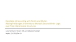 Slides: Decidable (Ac)counting with Parikh and Muller: Adding Presburger Arithmetic to Monadic Second-Order Logic over Tree-Interpretable Structures