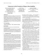A Journey to the Frontiers of Query Rewritability