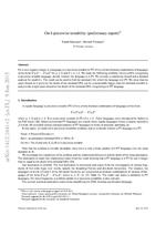 On k-piecewise testability (preliminary report)