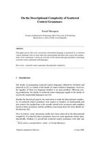 On the descriptional complexity of scattered context grammars